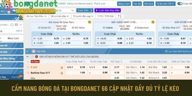 Cẩm nang bóng đá tại Bongdanet 66 